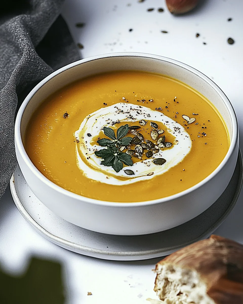 Butternut-Kürbissuppe