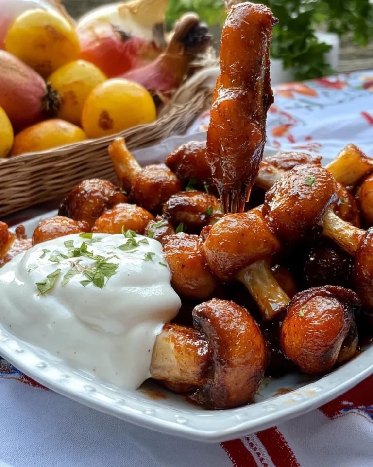 Cchicken hampignons wie vom Jahrmarkt / Kirmes