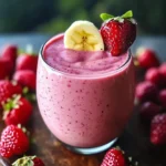 Erdbeer-Smoothie mit 3 Zutaten