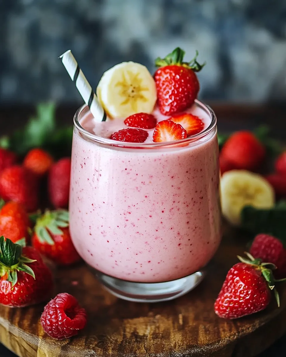 Erdbeer-Smoothie