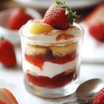 Erdbeer-Tiramisu im Glas