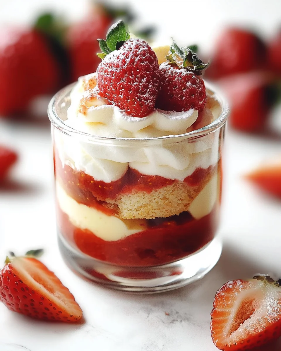 Erdbeer-Tiramisu