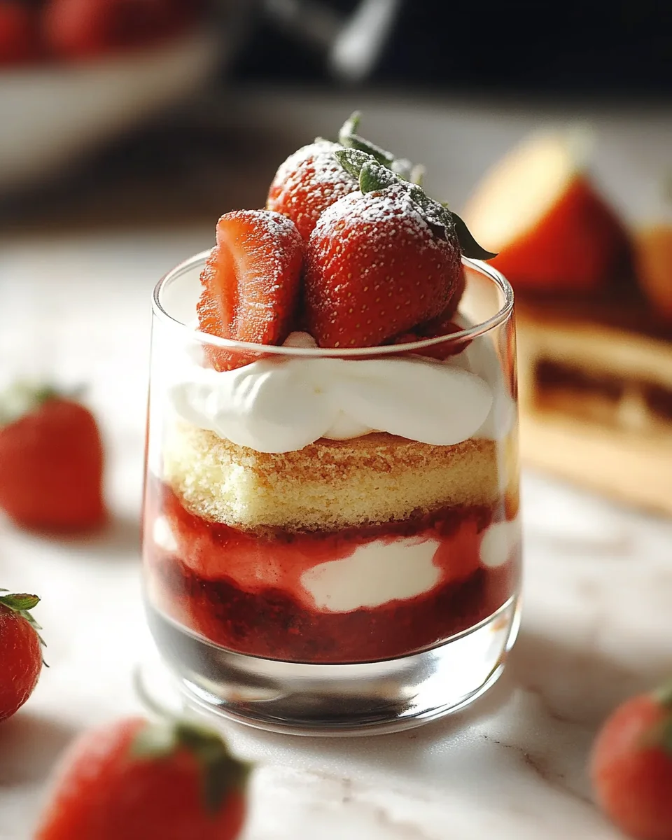 Erdbeer-Tiramisu