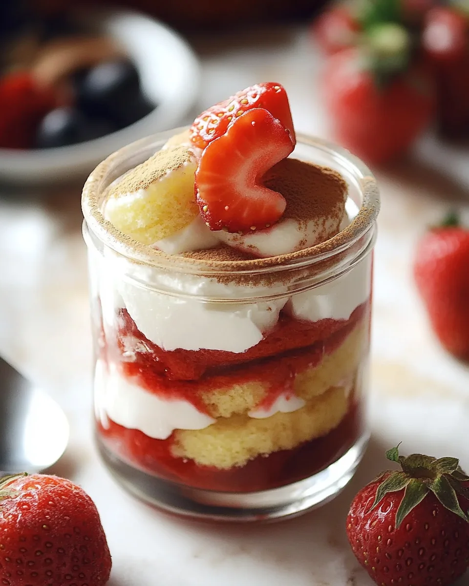 Erdbeer-Tiramisu