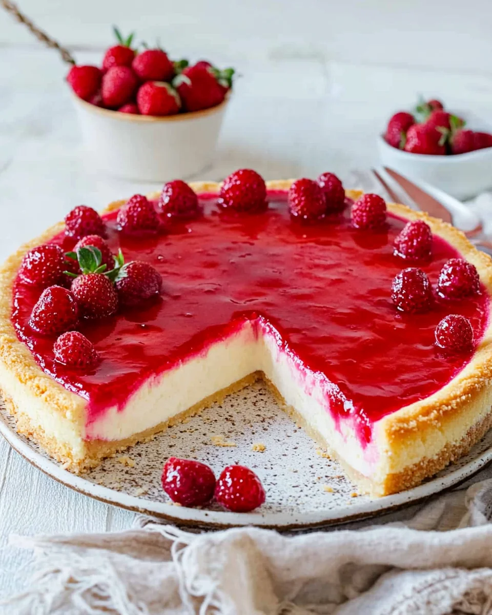 Erdbeerkuchen
