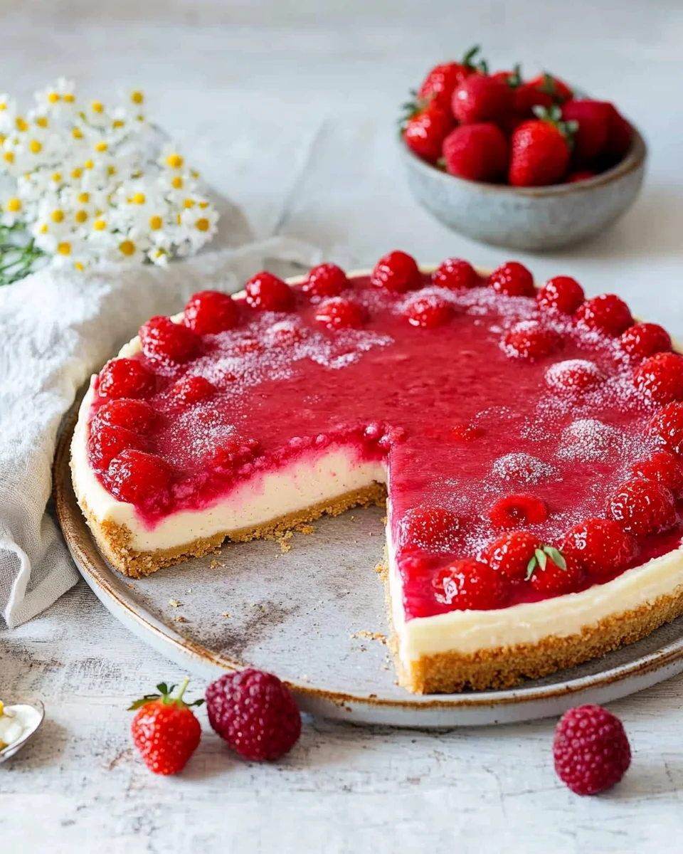 Erdbeerkuchen