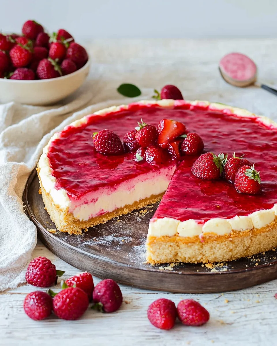 Erdbeerkuchen