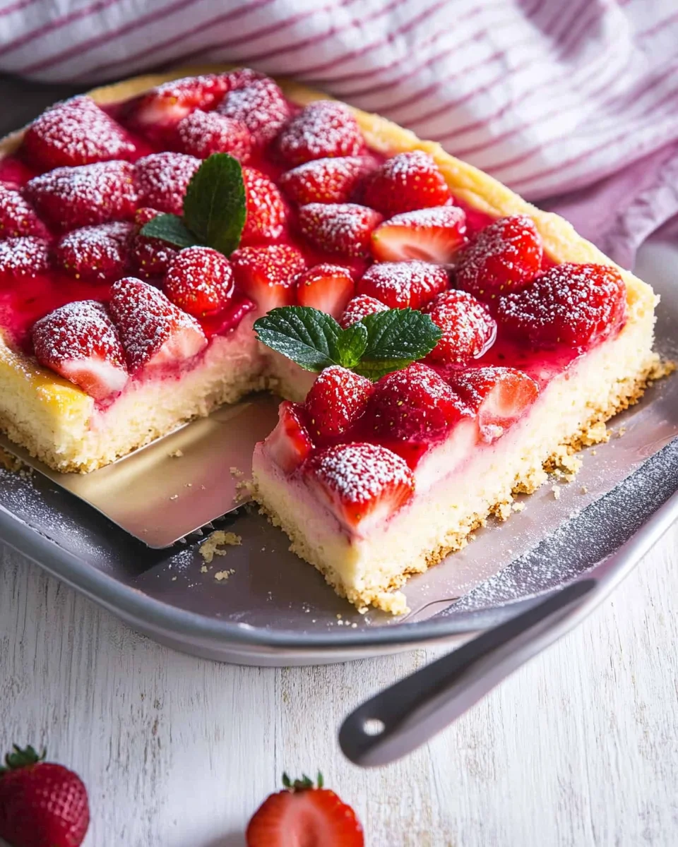Erdbeerkuchen