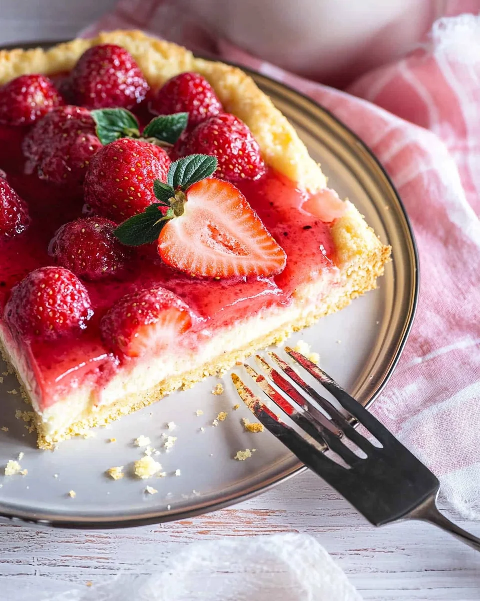 Erdbeerkuchen