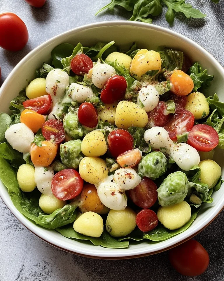 Gnocchi Salat - Perfekter Salat zum Grillen