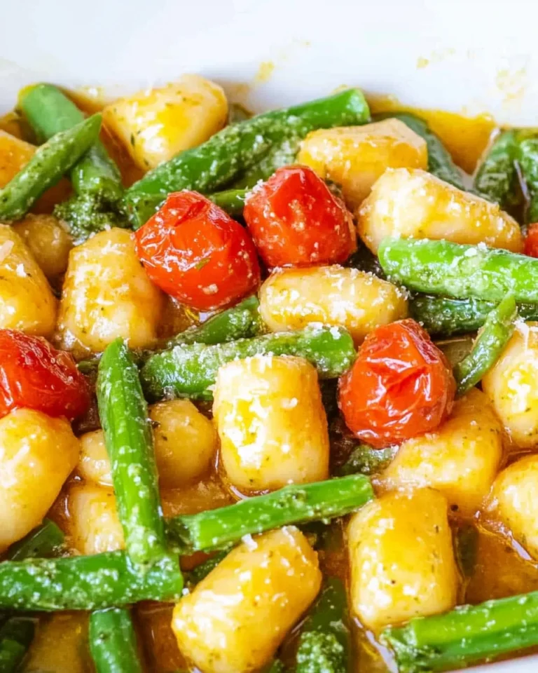 Gnocchi mit Pesto & grünem Spargel (einfaches Rezept)