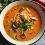 Hähnchen Curry Suppe