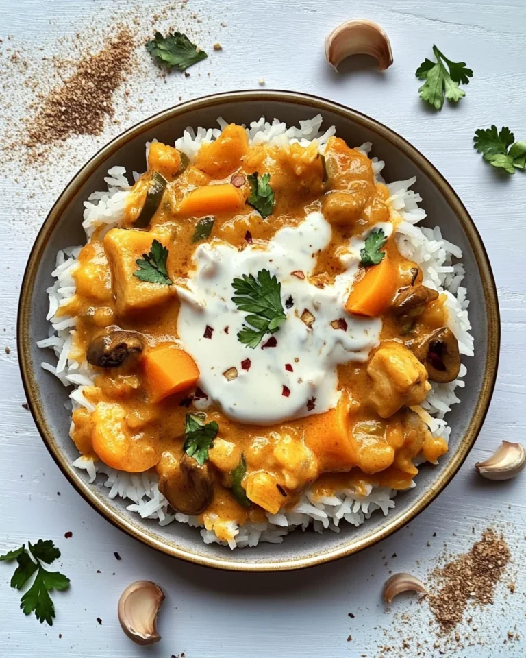 Hähnchen Kokos Curry