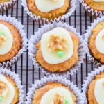 Karotten Muffins - saftig mit Nuss und Öl