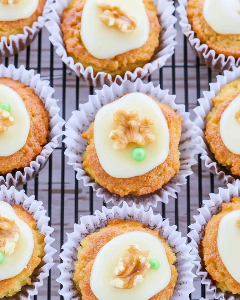 Karotten Muffins - saftig mit Nuss und Öl