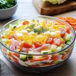 Klassischer Schichtsalat