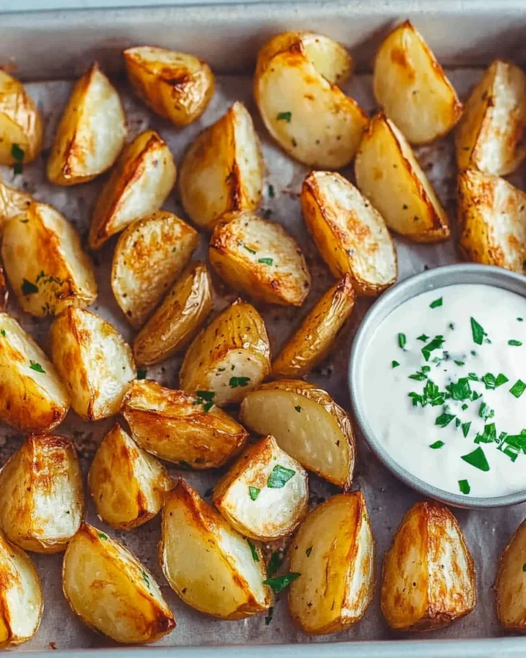 Knusprige Kartoffelspalten im Ofen