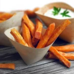Knusprige Süßkartoffel Pommes