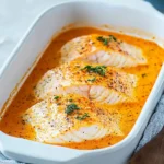 Lachs Sahne Gratin - einfaches Rezept mit Sahne-Soße