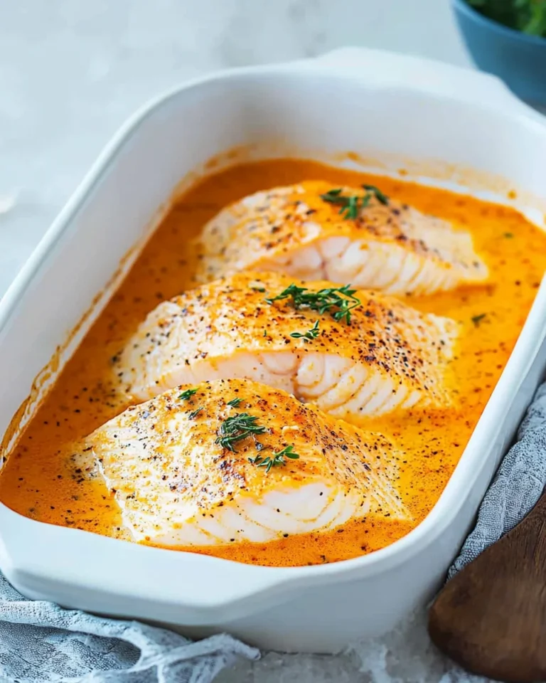 Lachs Sahne Gratin - einfaches Rezept mit Sahne-Soße