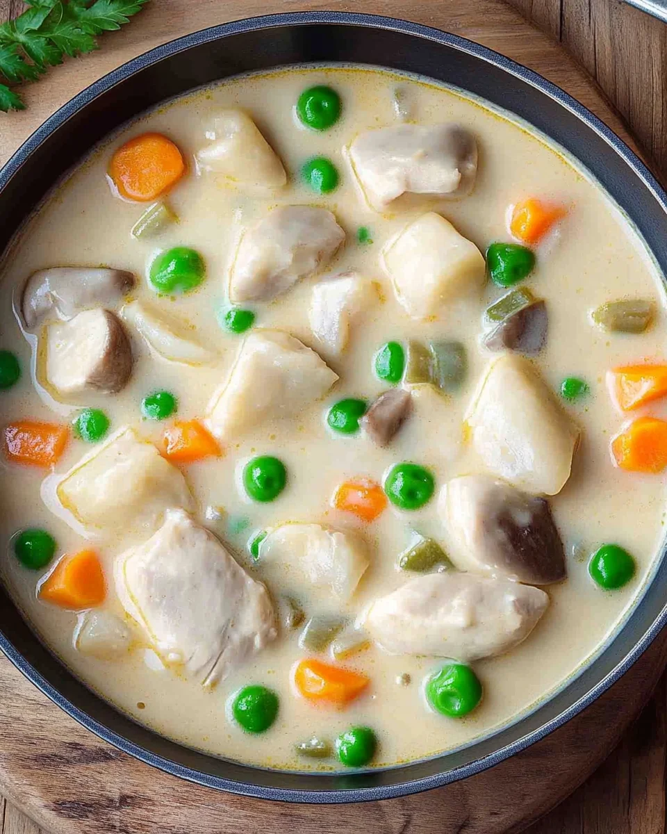 Omas Hühnerfrikassee - schnelles Rezept