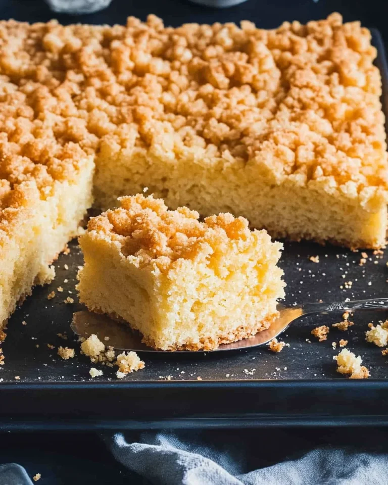 Omas Streuselkuchen vom Blech (ohne Hefe)
