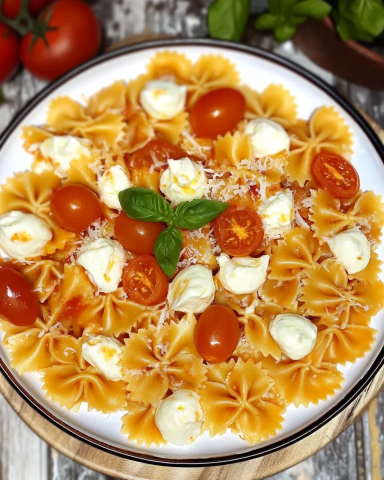 Pasta Tomate-Mozzarella
