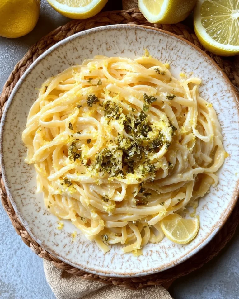 Pasta limone