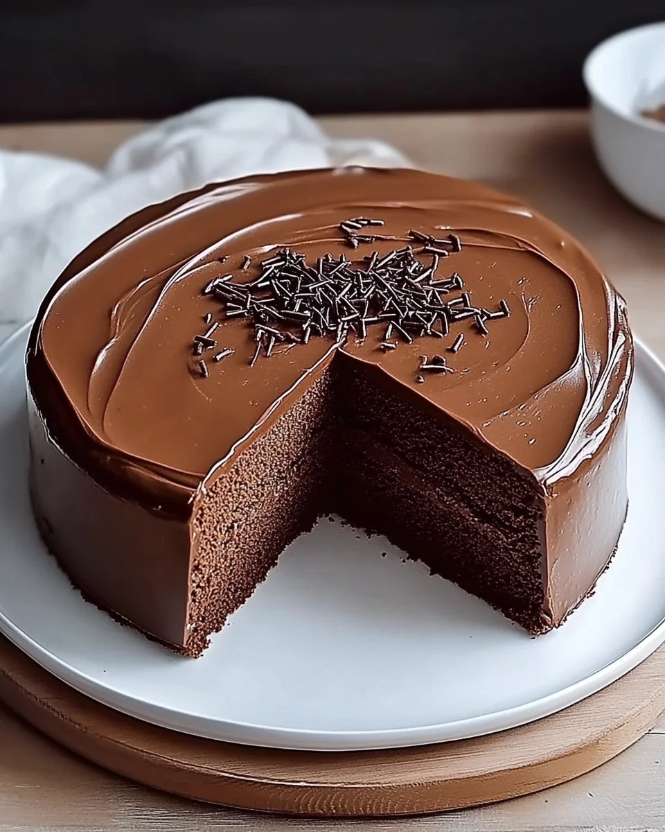 Saftiger Schokokuchen