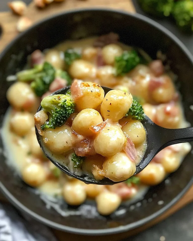 Schnelle Gnocchi Pfanne mit Brokkoli