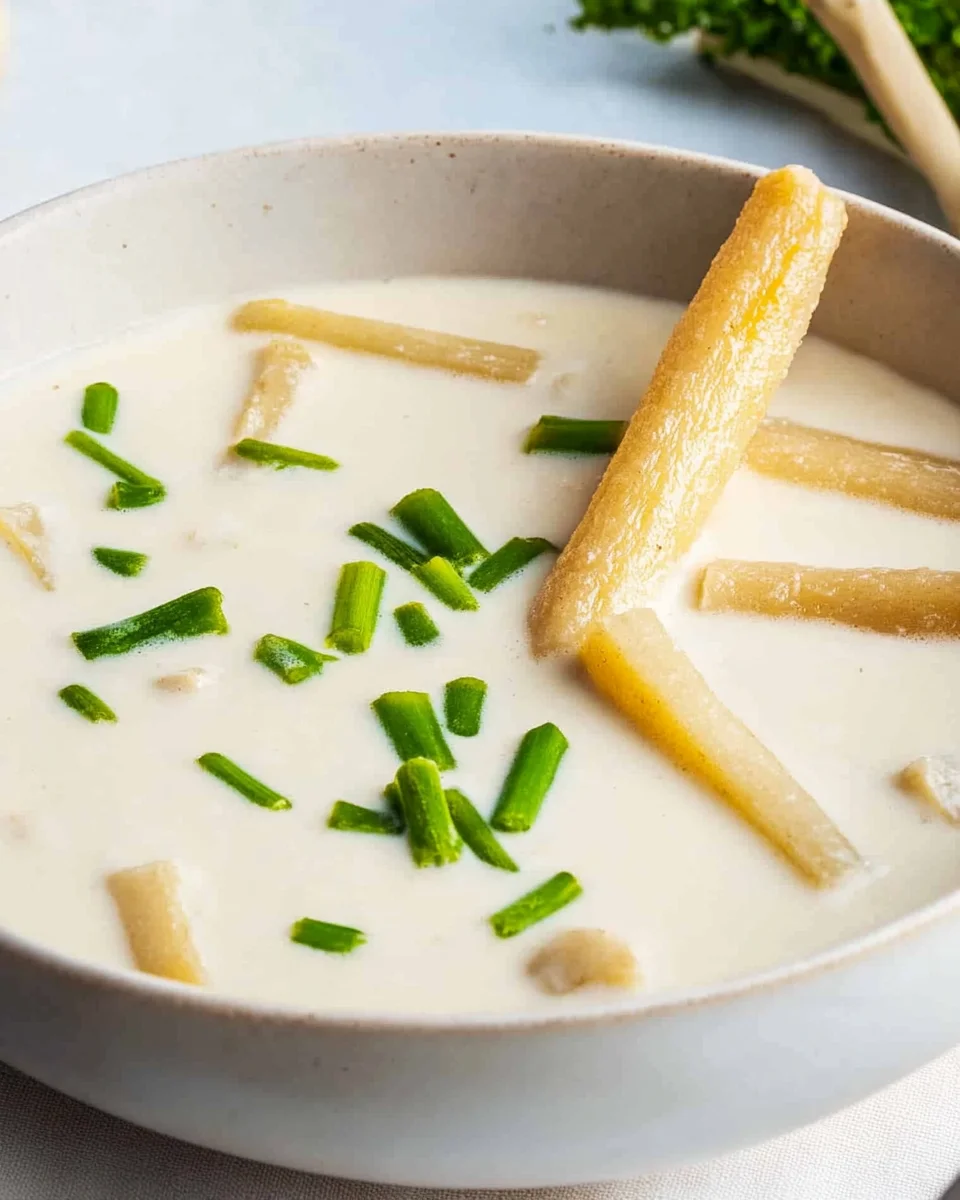 Spargelcremesuppe