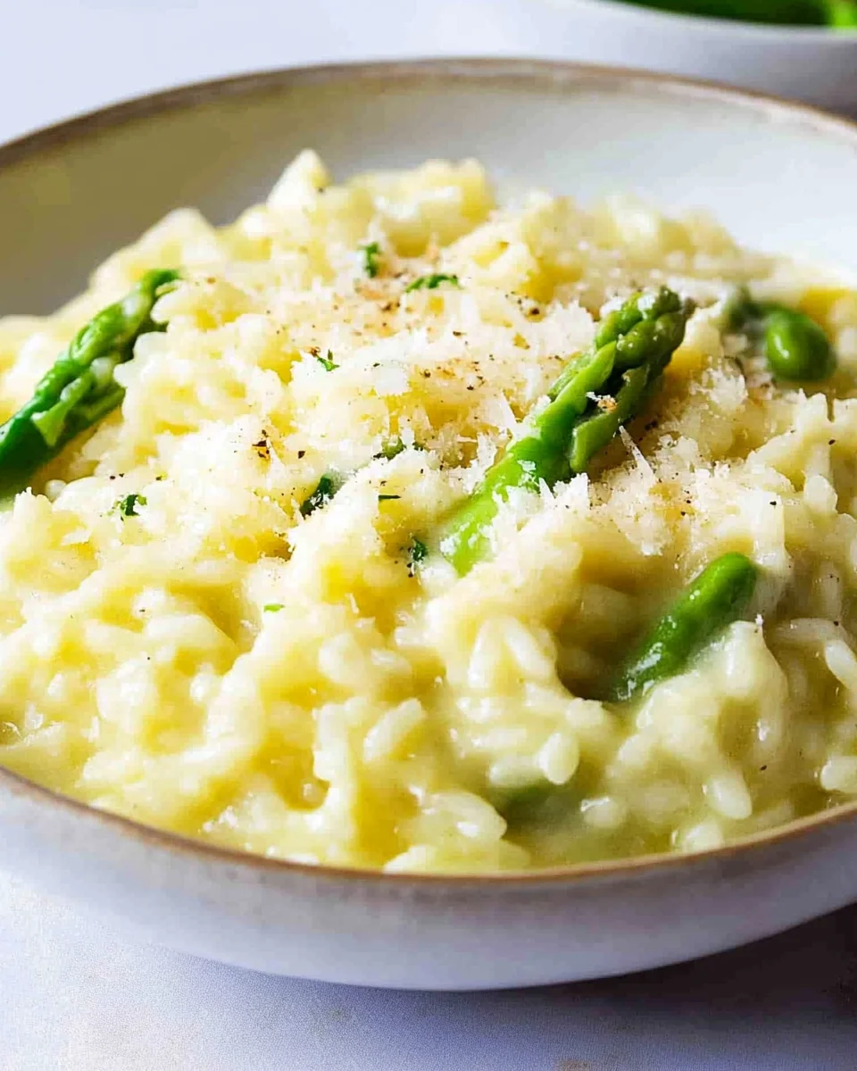 Spargelrisotto