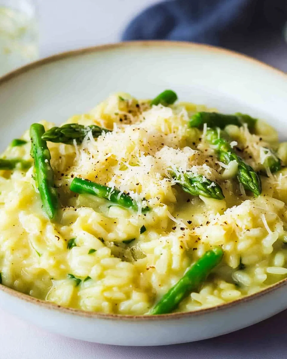Spargelrisotto