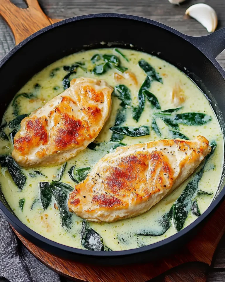 Spinat Hähnchen