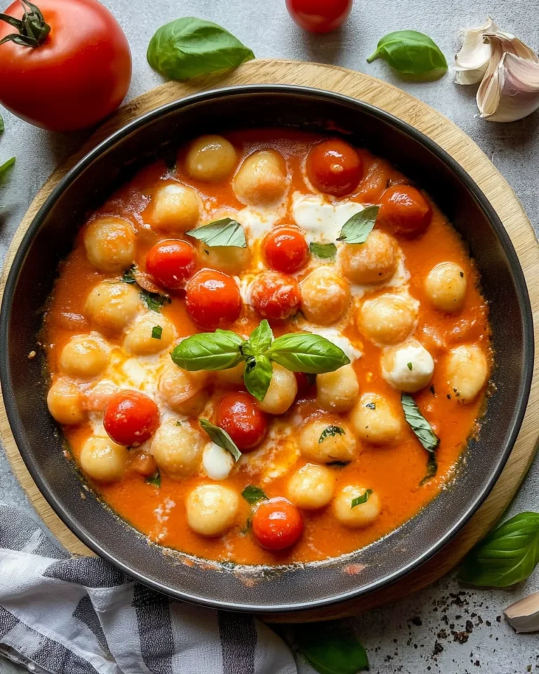 Tomate Mozzarella Gnocchi