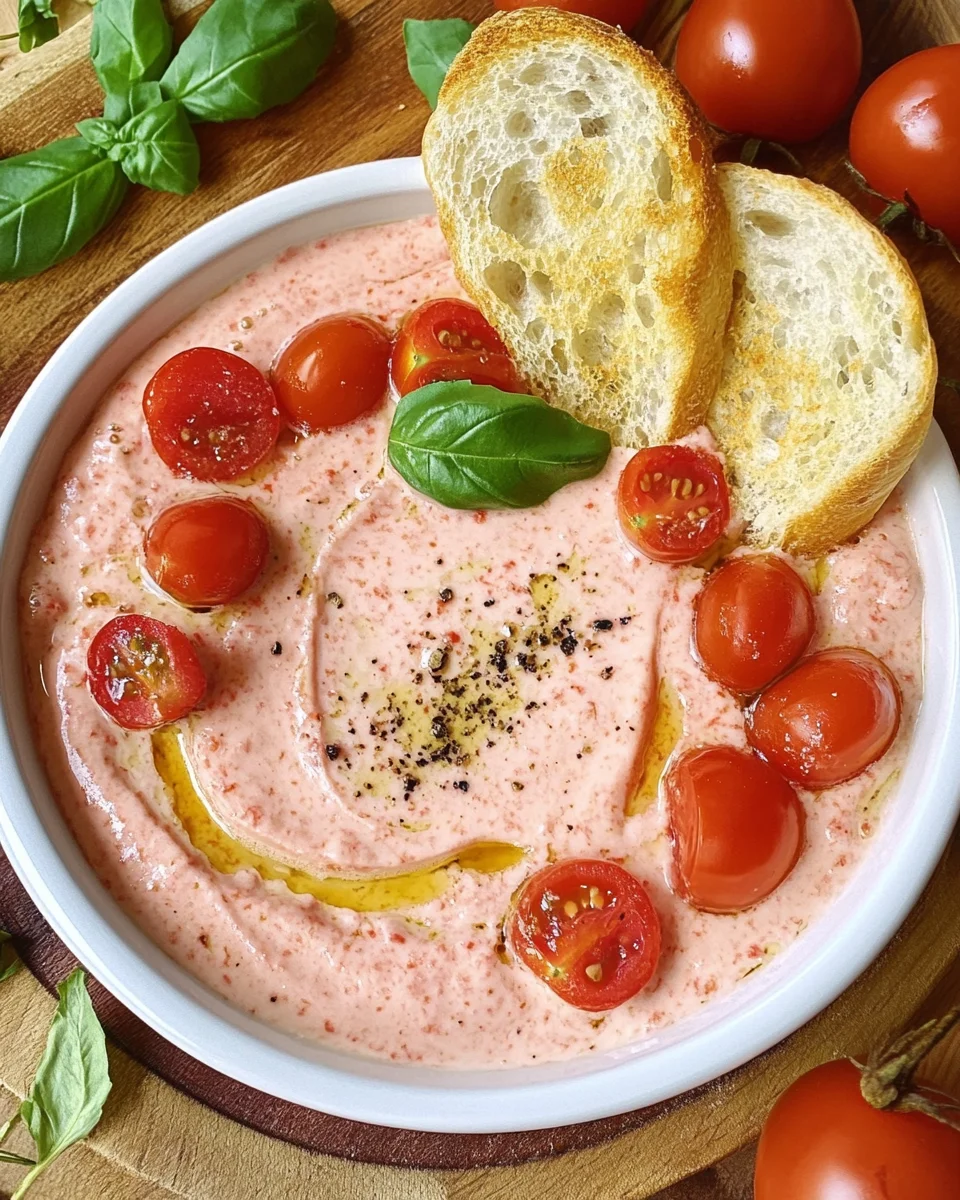 Tomaten-Frischkäse Dip