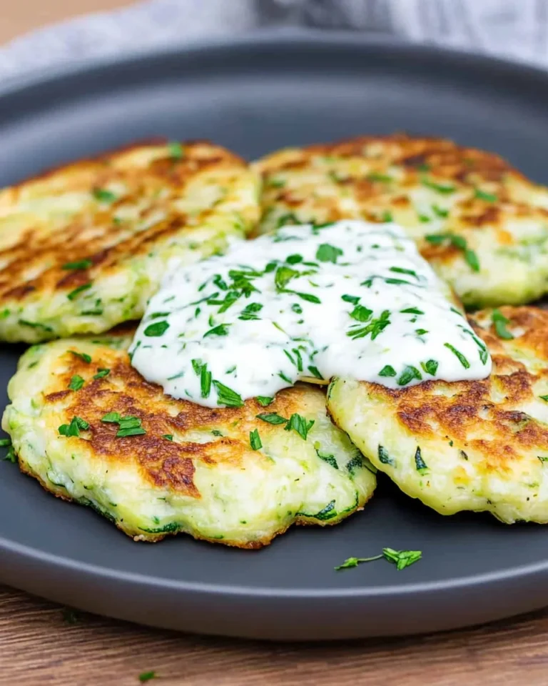 Zucchini Puffer – einfach & schnell
