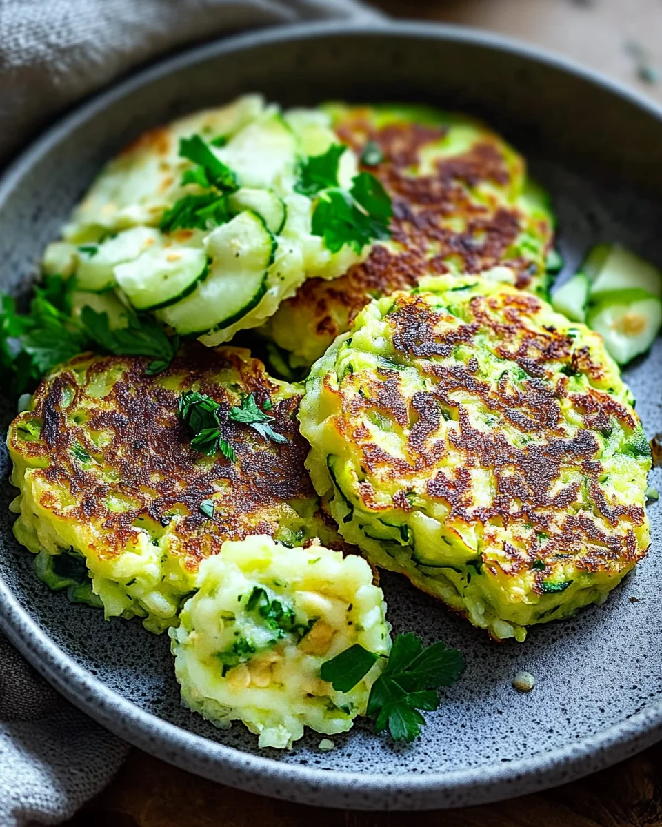 Zucchinipuffer,