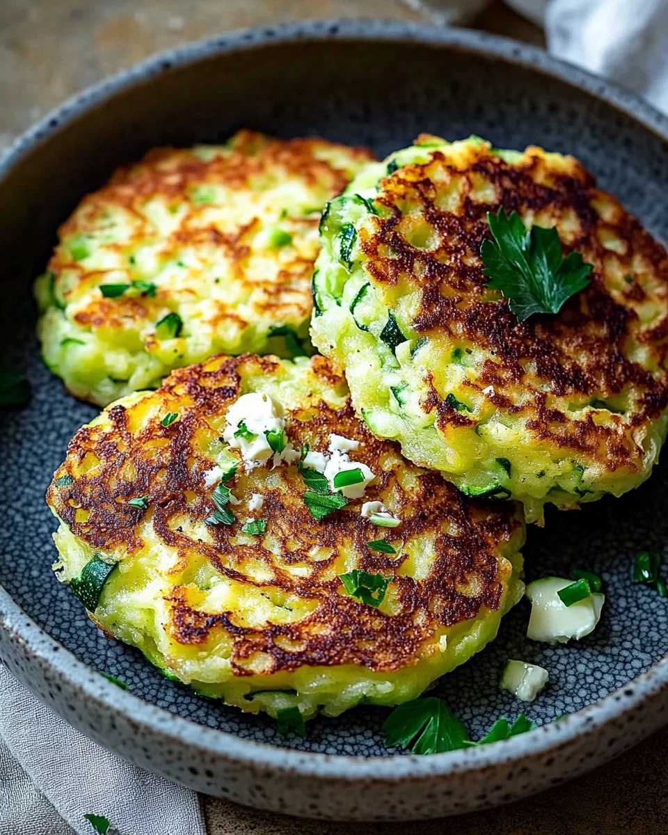 Zucchinipuffer,